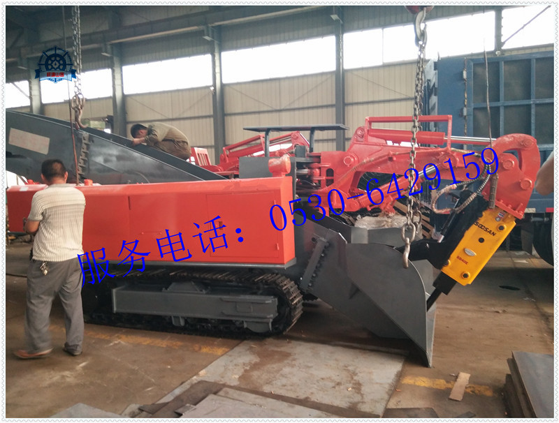 巷道破碎扒渣一體機(jī)發(fā)貨視頻