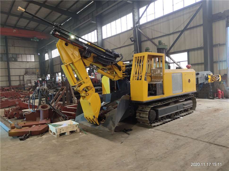 扒渣鉆孔一體機(jī)