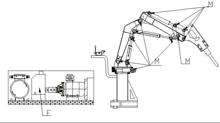 煤礦用液壓破碎機(jī)潤滑