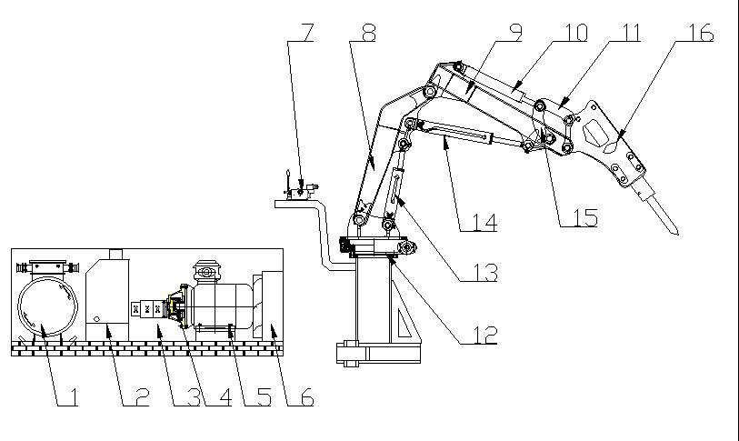 煤礦用液壓破碎機(jī)