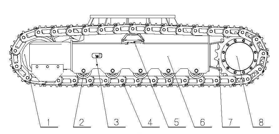 電動(dòng)挖掘機(jī)底盤