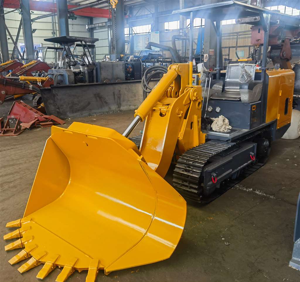 煤礦用側(cè)卸裝巖機(jī)主要部件結(jié)構(gòu)簡介